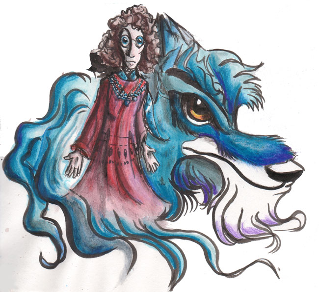 Trelawney and the Wolf (Big spoilers) by Dogss