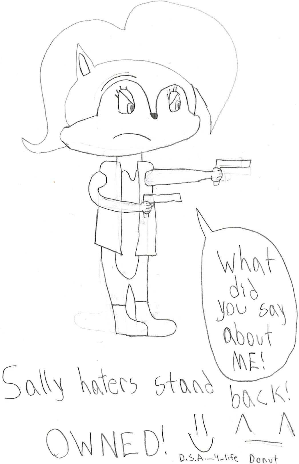 Dont mess with Sally! by Donut449andSallyAcorn_4_Life