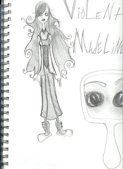 First Madiline Sketch by Doo_Doo_Feces
