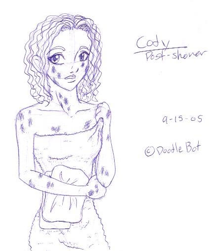 Cody - Post Shower by DoodleBot