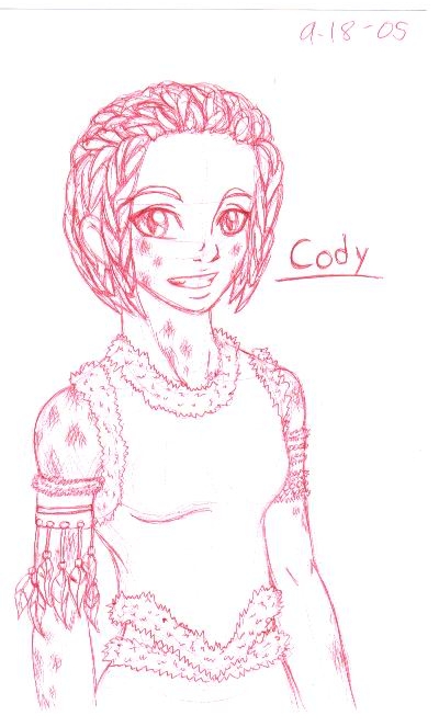 Cody - Yautja clothes by DoodleBot