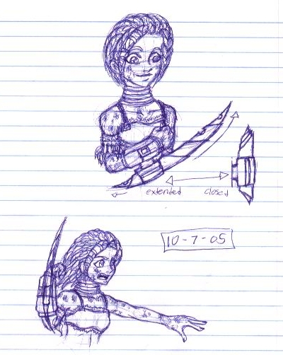 Cody - Arm blade revision by DoodleBot