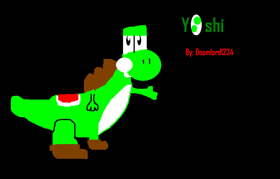 Yoshi Request for sonicandcloud4ever by Doomlord1234