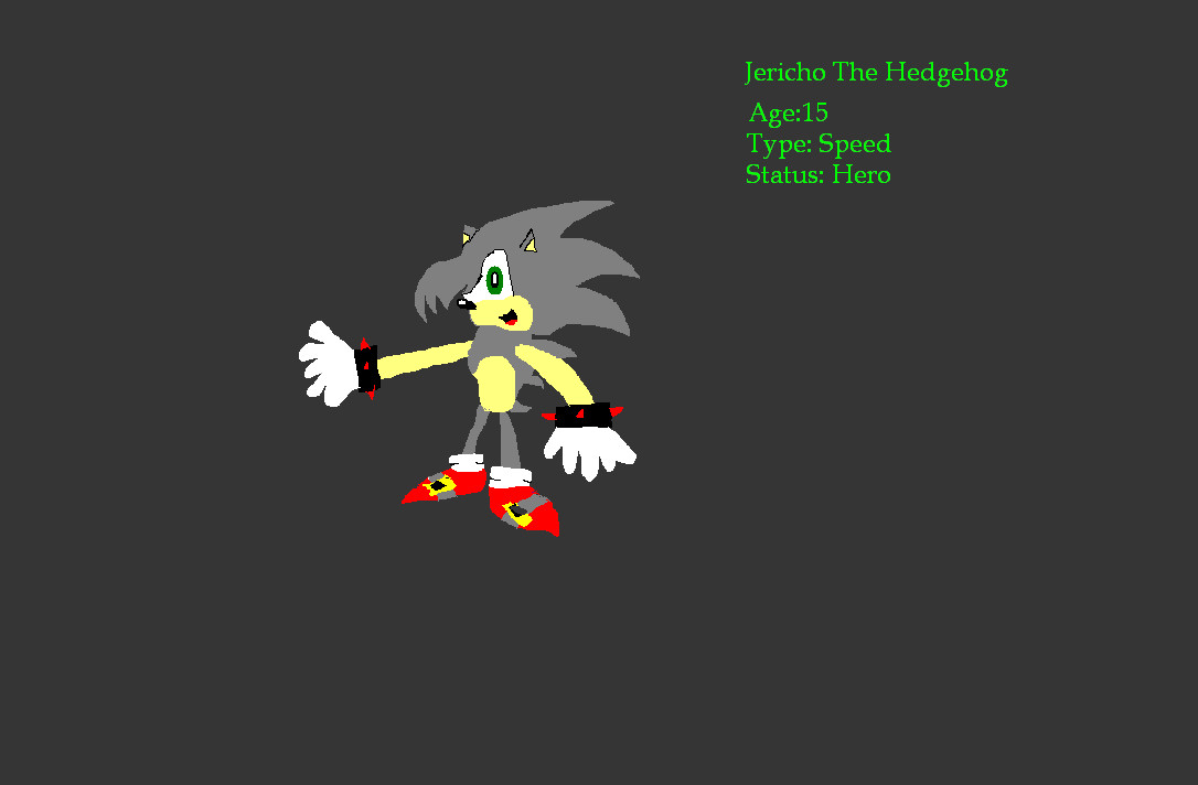 OLD Jericho the hedgehog by Doomlord1234