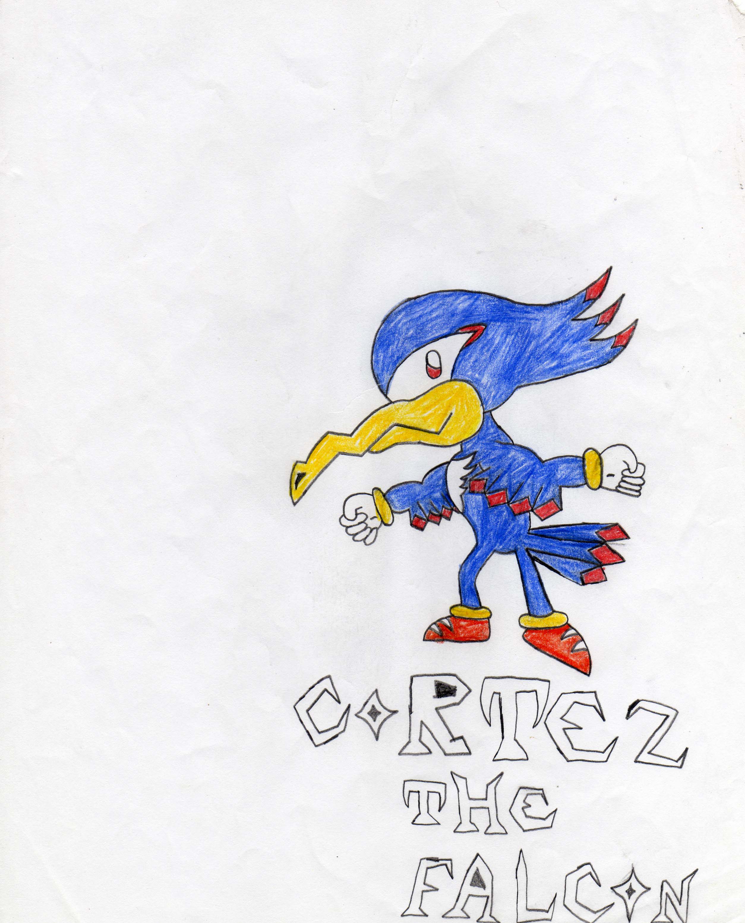 Cortez the falcon by Doomlord1234