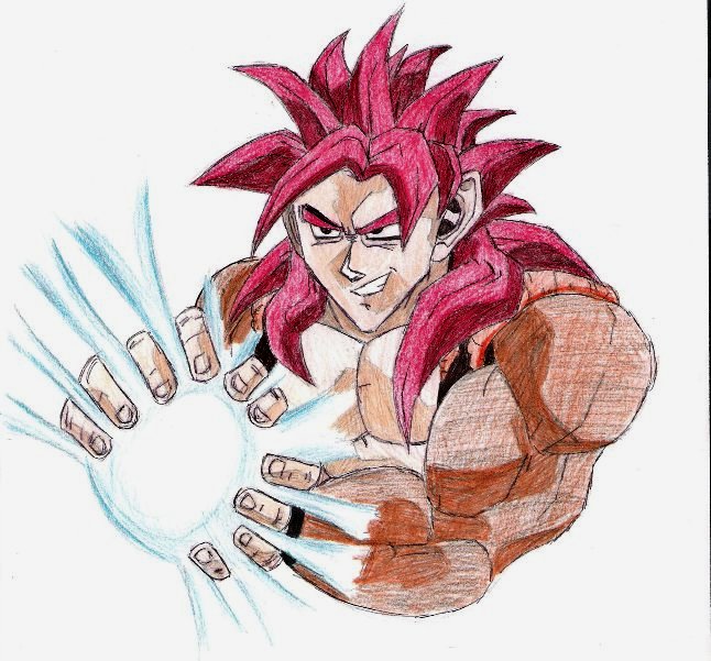 Ss4 Gogeta request for Dark Shiva by DorkyDragonOfTheDead