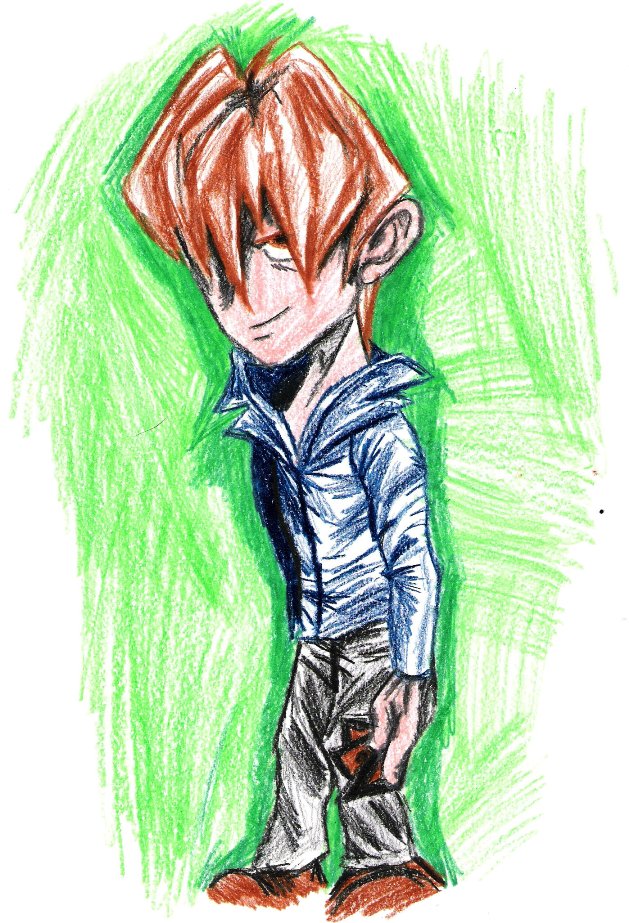 Evil looking chibi seto by DorkyDragonOfTheDead