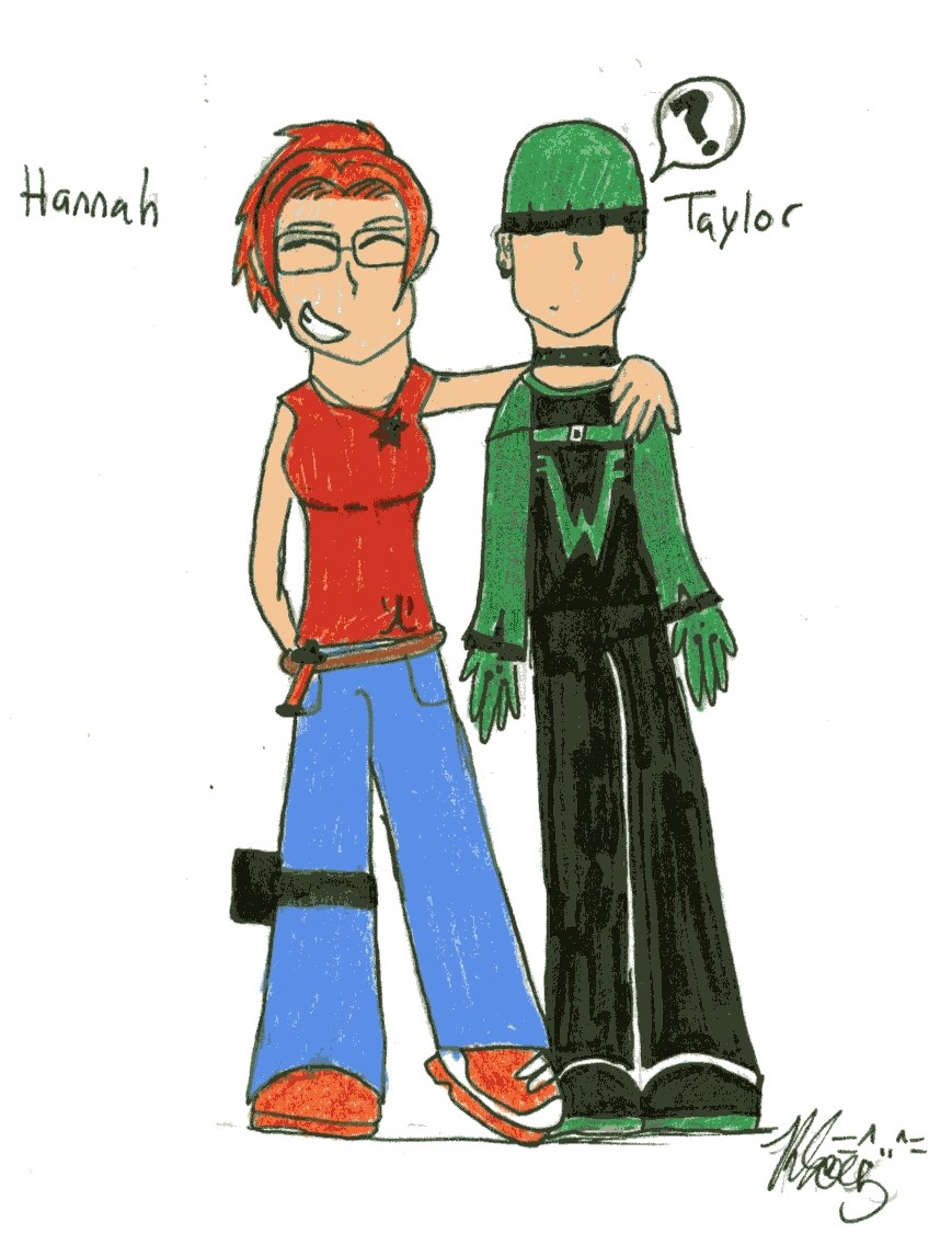 Hannah &Taylor by Dorky_Otaku_Fan_Girl