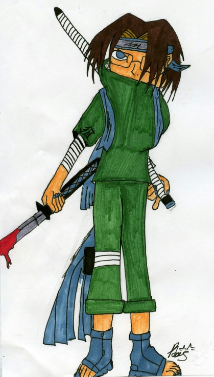 Myself as a Ninja by Dorky_Otaku_Fan_Girl