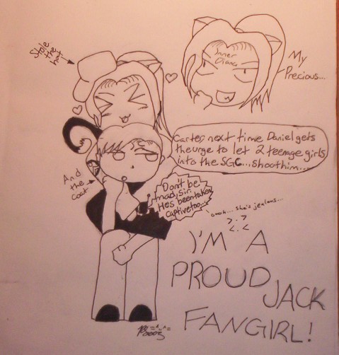 Attack of the fangirls 2: Jack by Dorky_Otaku_Fan_Girl