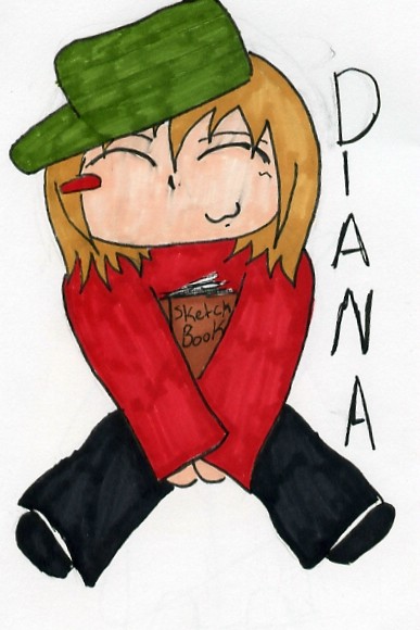 Chibi Diana! by Dorky_Otaku_Fan_Girl