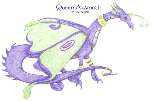 Queen Azamoth by Dorragon