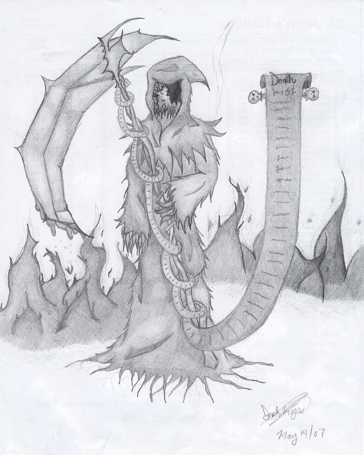 Grim Reaper by DraWingDudE
