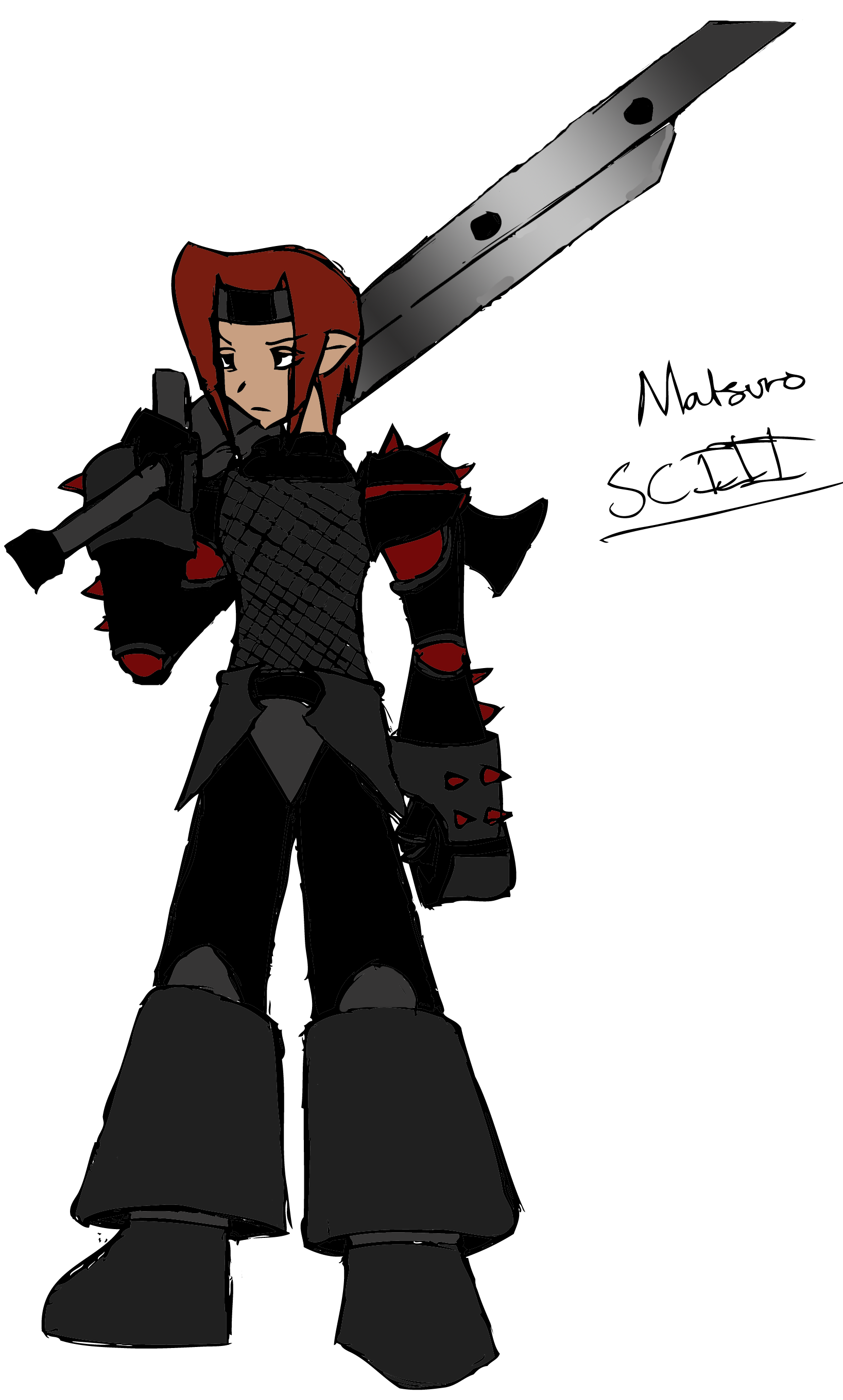 Demon Knight Matsuro by DracoCorrigan
