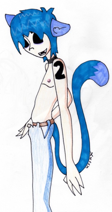 Sexy 2D Kitty by DracoLuvur1