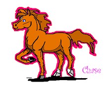 Chase! My Horse (chibified) by Dracoanimegurl