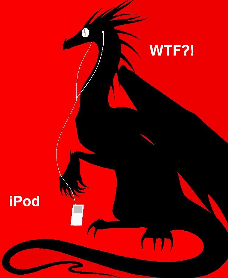 Why Dragons Don't Have iPods by Dracoanimegurl