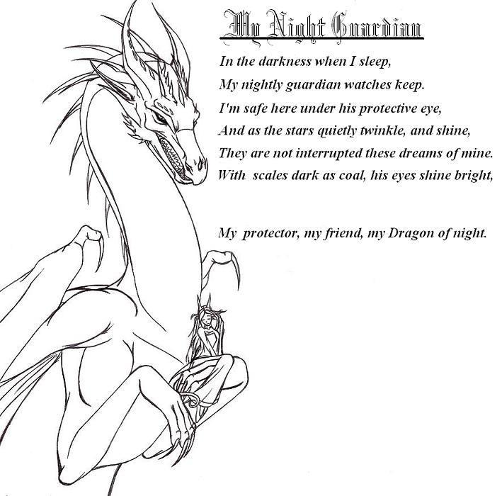 My Night Guardian by Dracoanimegurl
