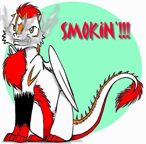 Smokin'!! by Dracoanimegurl