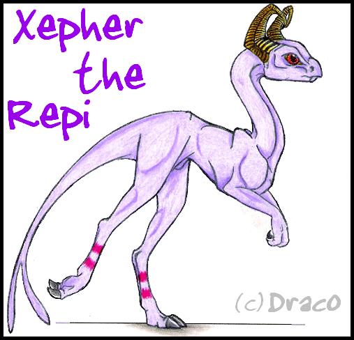Xepher My Adopted Repi! Realistic by Dracoanimegurl