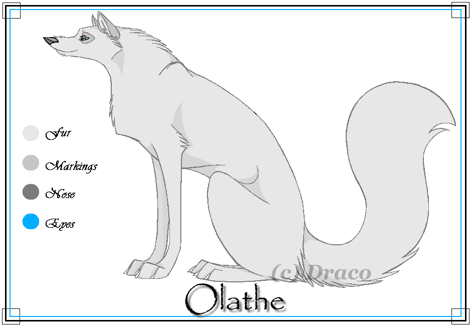 Olathe Character Sheet by Dracoanimegurl