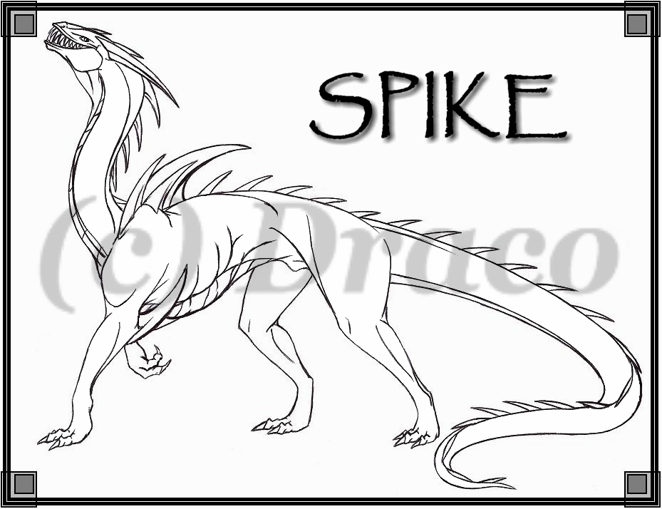 Spike For Nightmare! by Dracoanimegurl