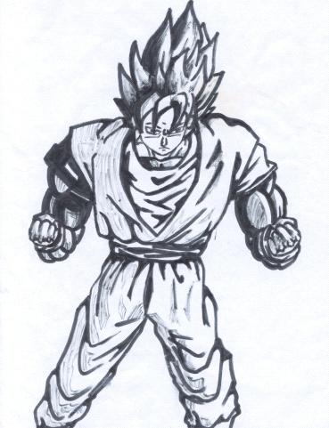Goku by Dragon2561