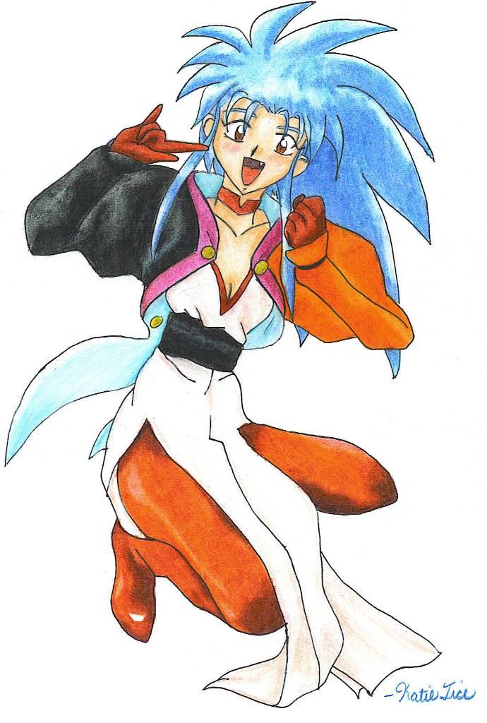 Ryoko the Space Pirate by DragonMasterKatie