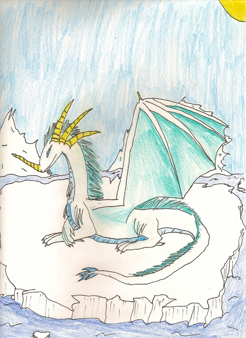 Ice Dragon Redux by DragonPaladin111