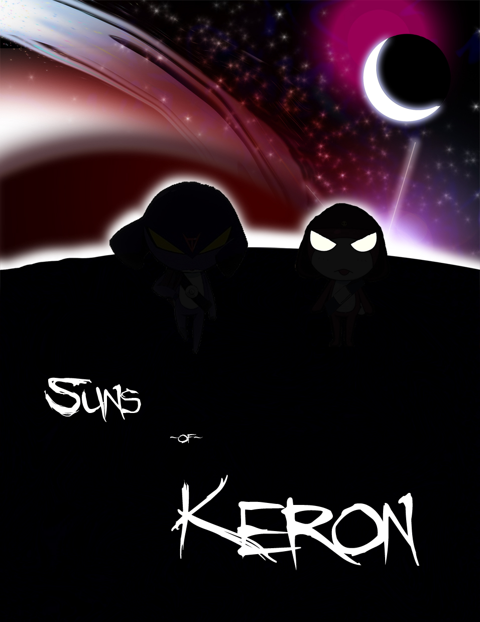 Suns of Keron Cover/Poster by DragonWingedGirl