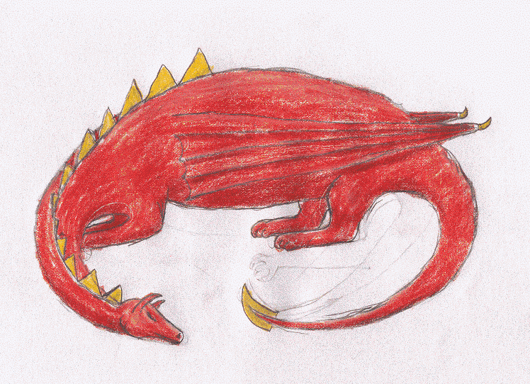 Sleeping dragon by Dragon_Mistress_Ayna