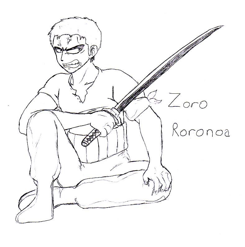 Roronoa Zoro by Dragongirl85