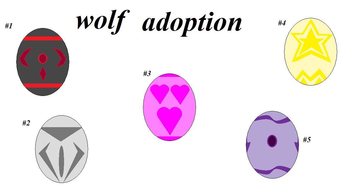 wolf egg adoption(closed) by Dragonia