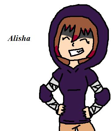 oc alisha (hunter) by Dragonia