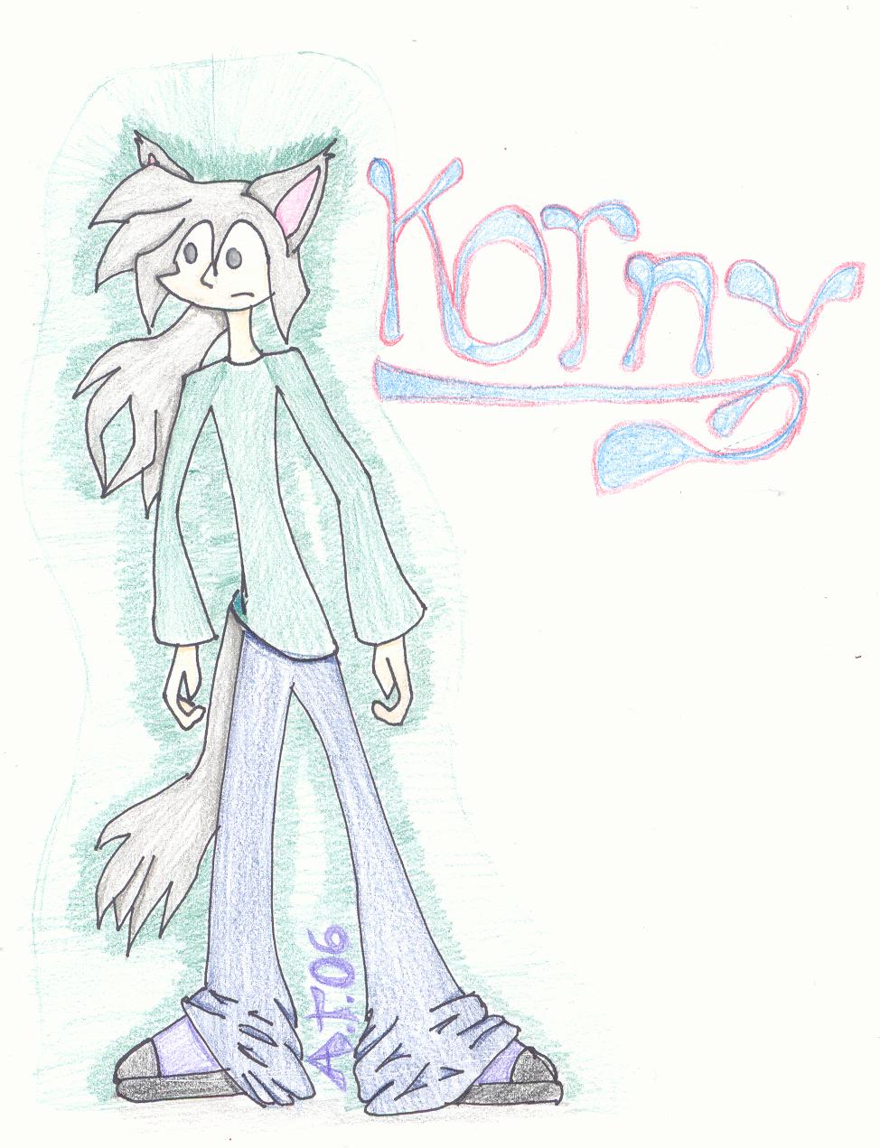 Lo0k! Its Korny! by Dragoninuyokai
