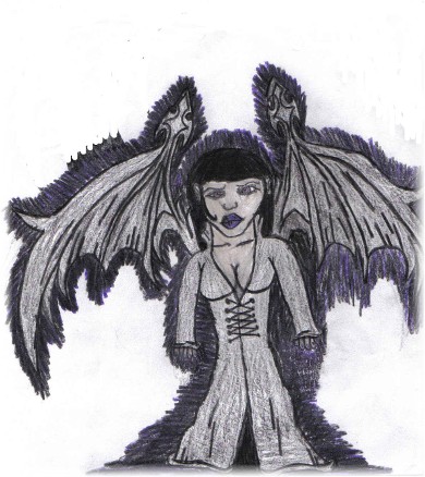 shadow angel by Dragonman343