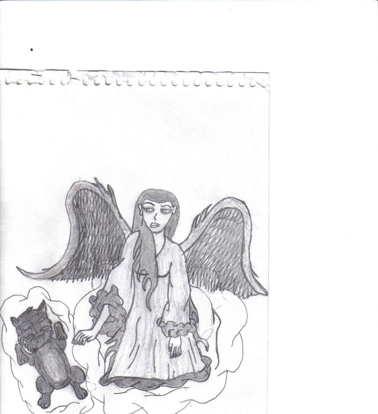 Angels pet by Dragonman343
