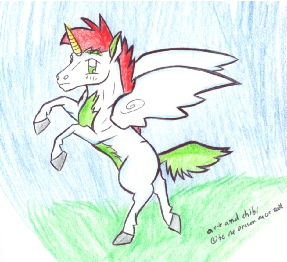 runing in the grass by Dragonrace
