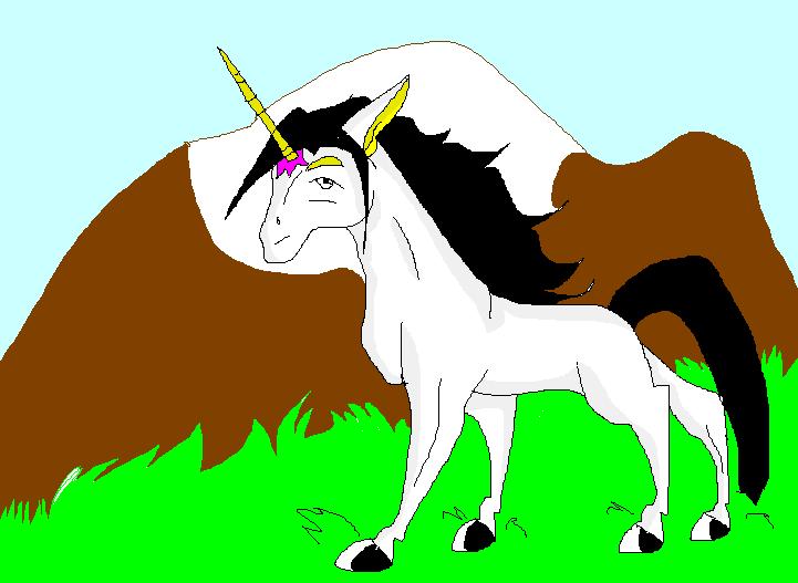 random unicorn by Dragonrace
