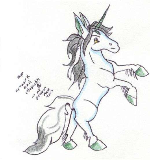 my unicorn again by Dragonrace