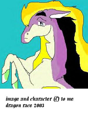 my nrew horse chara by Dragonrace
