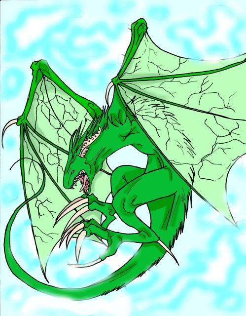 Flying Dragon by Dragonspaz