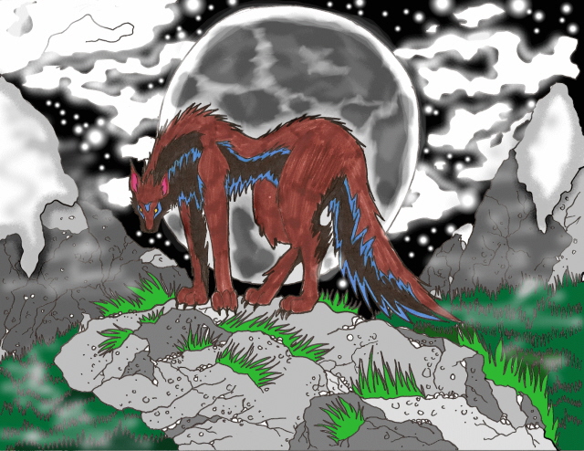 wolf by Dragonspaz