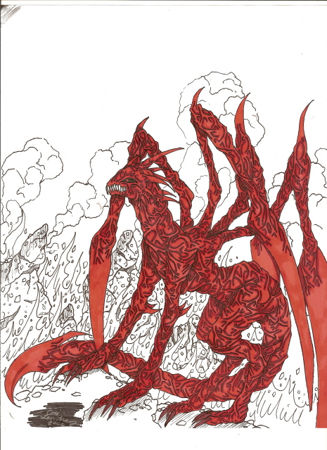 red demon by Dragonspaz