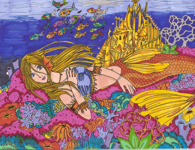 mermaid by Dragonspaz