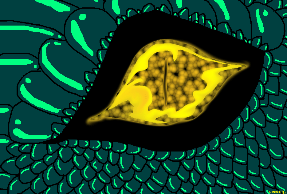 Dragon eye by Dragonspaz
