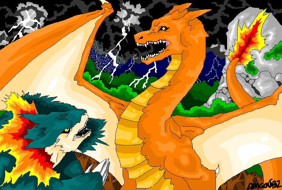 really mad pokemon by Dragonspaz