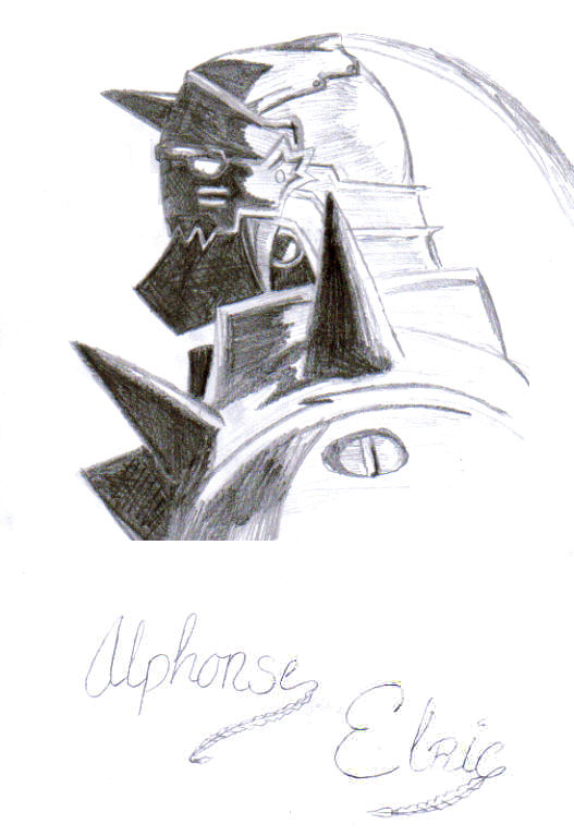 Alphonse Elric by Dragonxtail