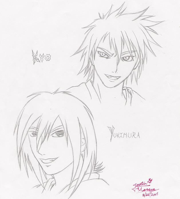 Kyo and Yukimura by Dragoon892