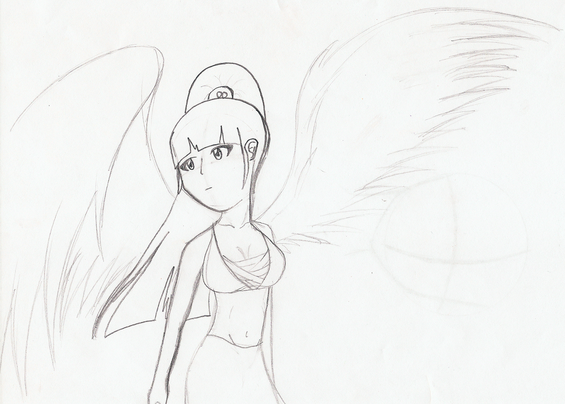 Ancient Angel by DrakeGirlandLuna